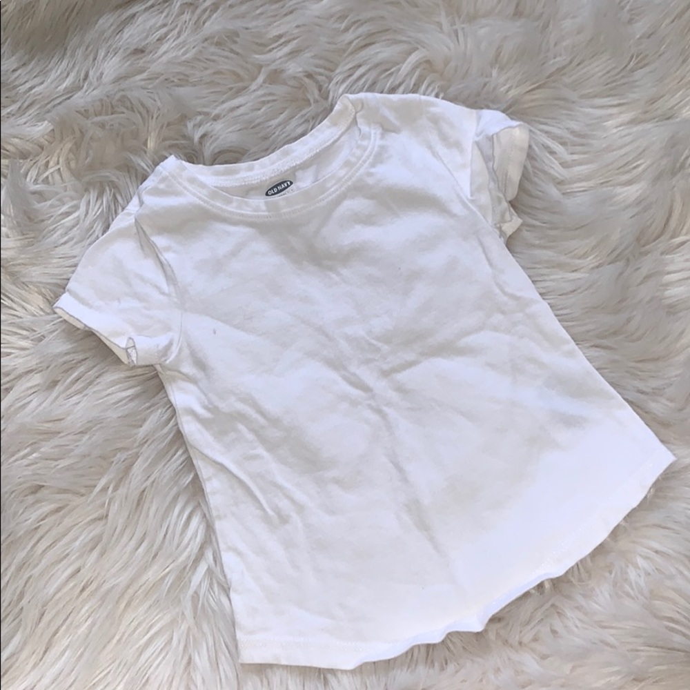OLD NAVY basic white t-shirt